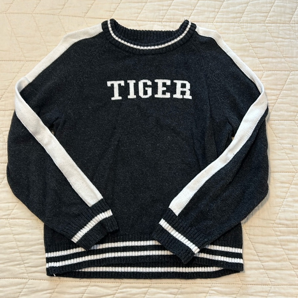 Janie and Jack tiger sweater
